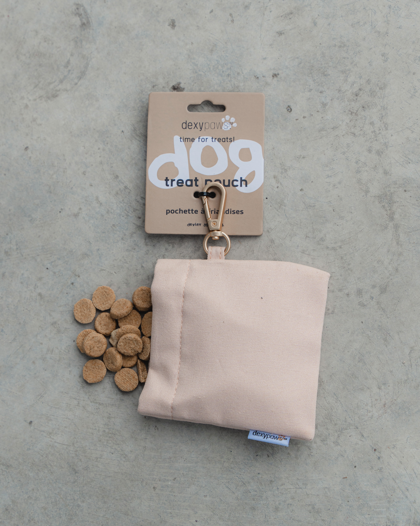 Treat Pouch in Nude