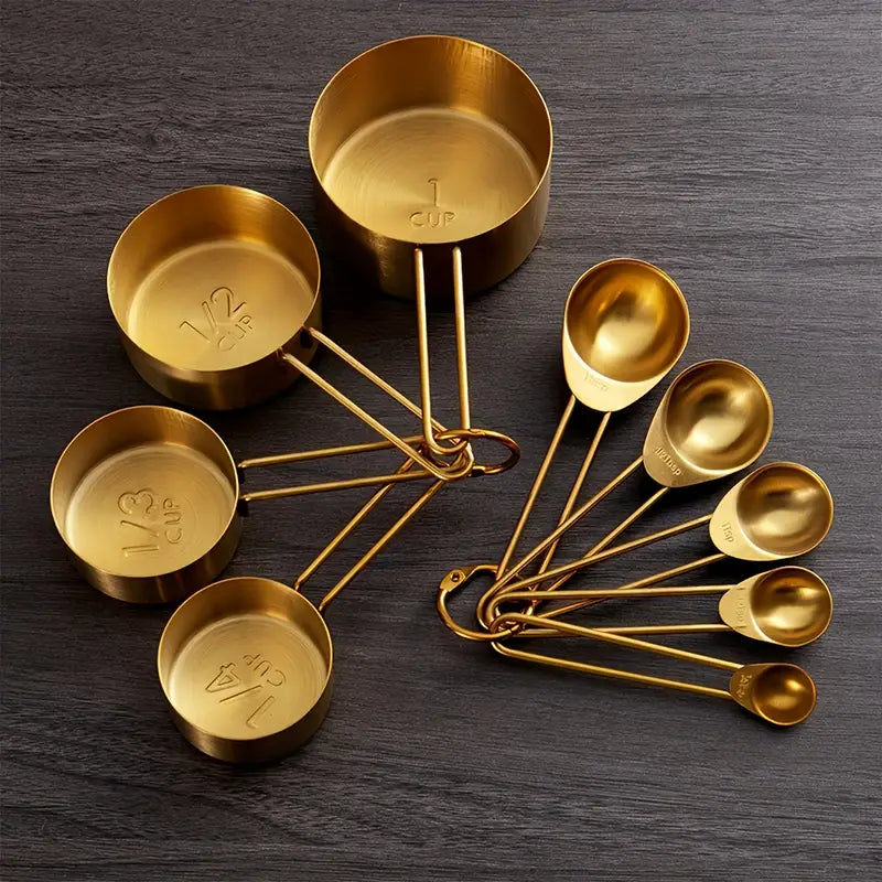Gold Measuring Cups