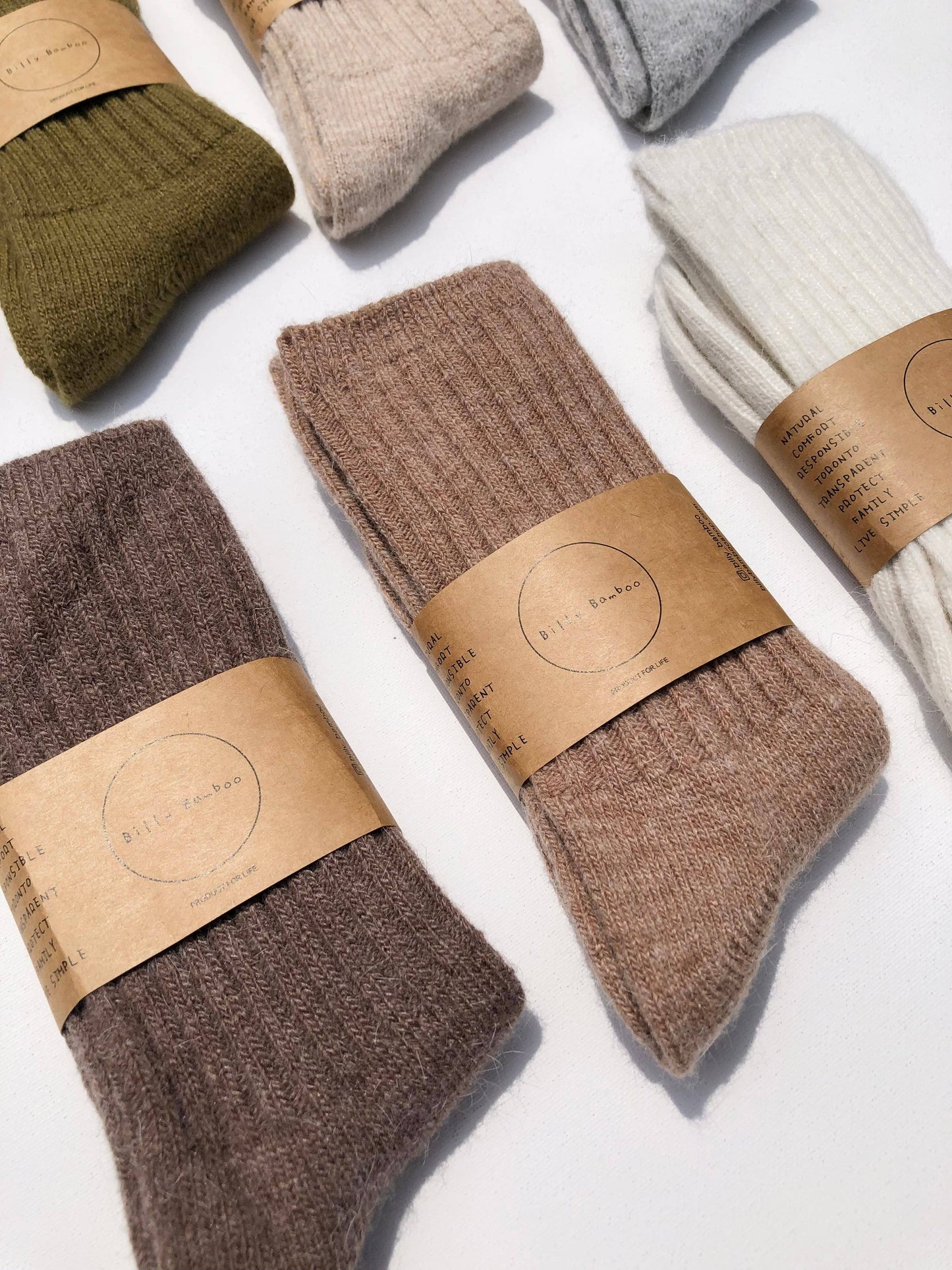 ICELAND COTTAGE WOOL SOCKS