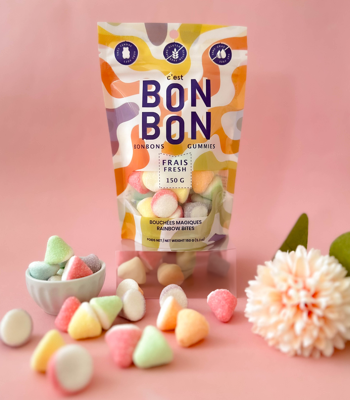 Bon Bon Rainbow Bites - Gummy Candies