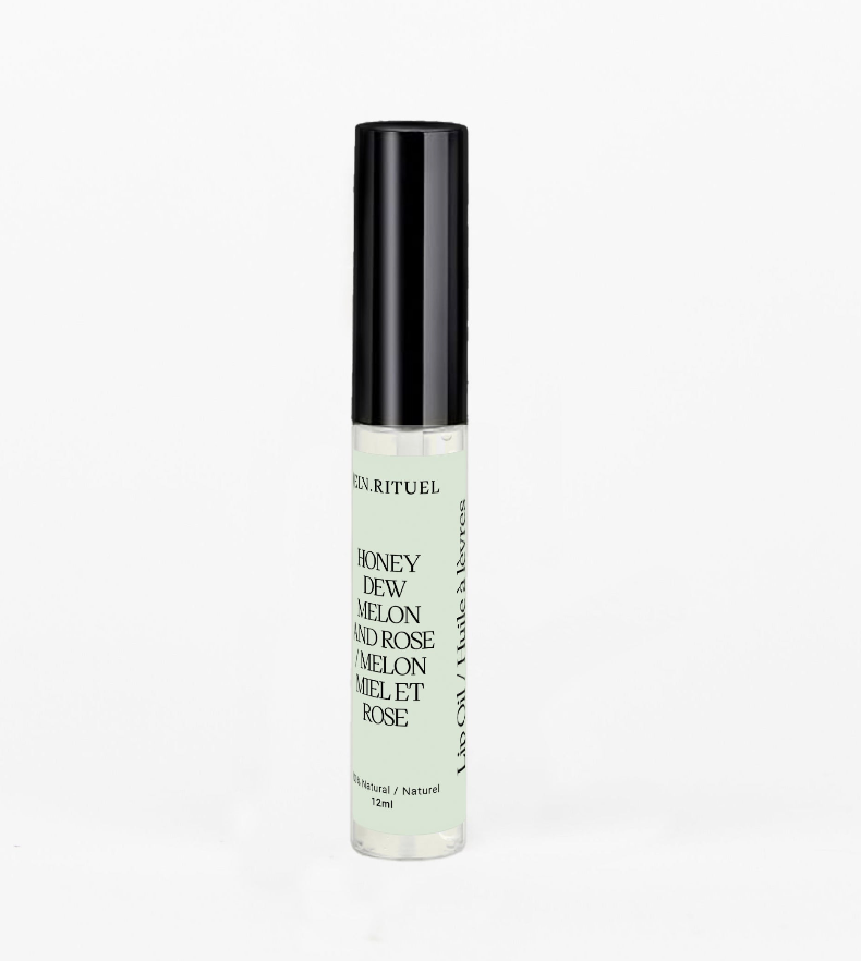Lip oil Melondew and Rose