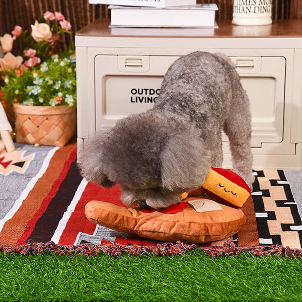 HugSmart Pet - Picnic Time | Cheese Board - Dog Plush Toy