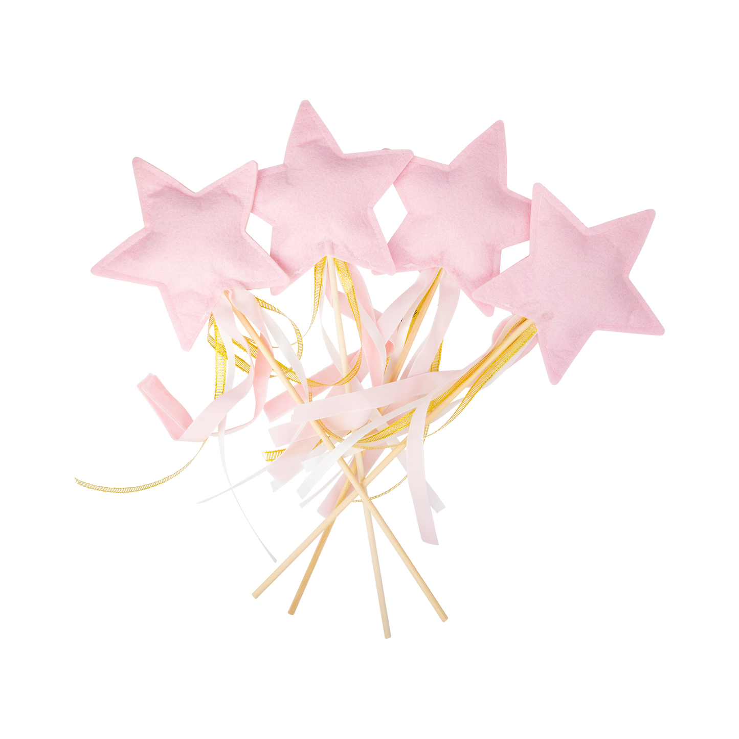 PLPRC05 - Princess Puffy Felt Wand Set