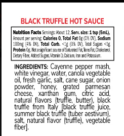 Melinda's Mini Truffle Hot Sauce 2oz Mini-Squeeze Case