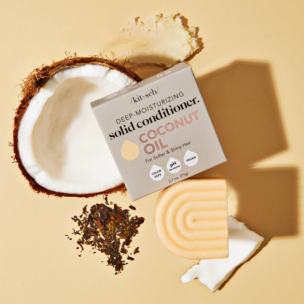 Kitsch- Coconut Repair Conditioner Bar/Mask for Dry Damaged Hair