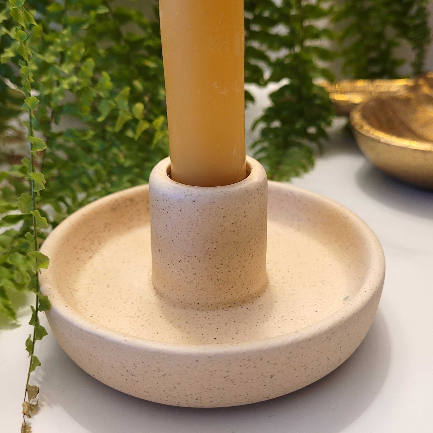 Nordic - Hygge style Ceramic Candlestick Holder