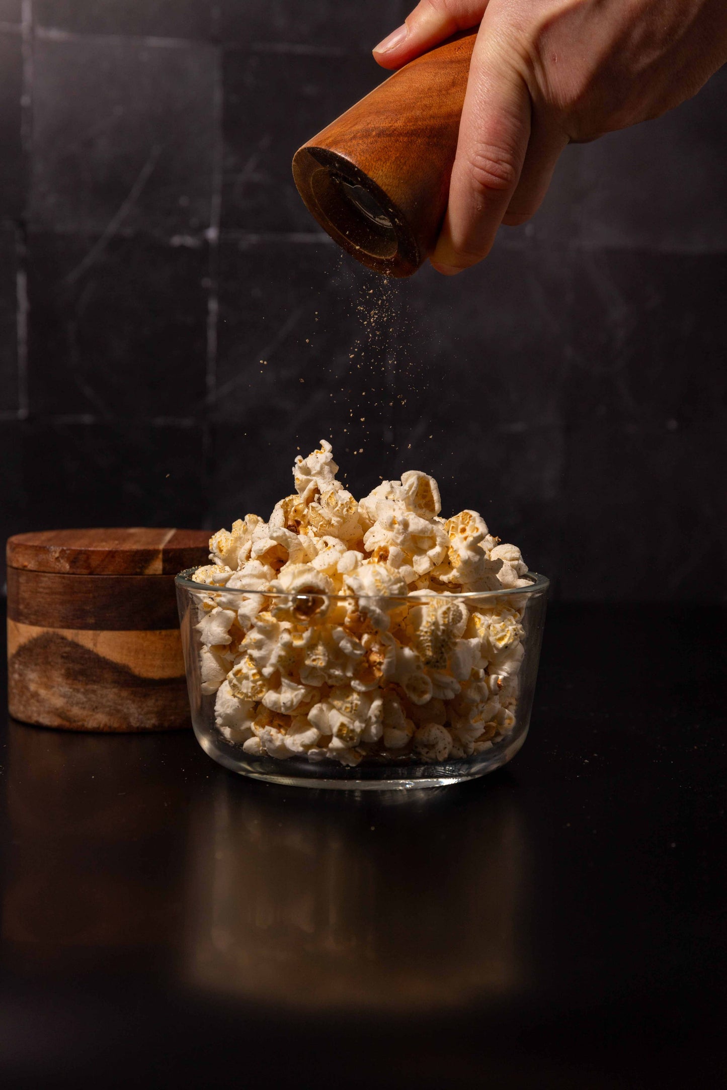 Truffle Oil & Cracked Black Pepper