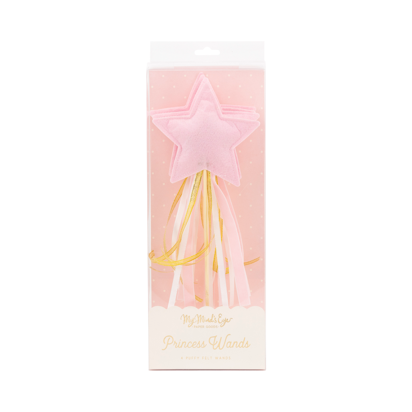 PLPRC05 - Princess Puffy Felt Wand Set