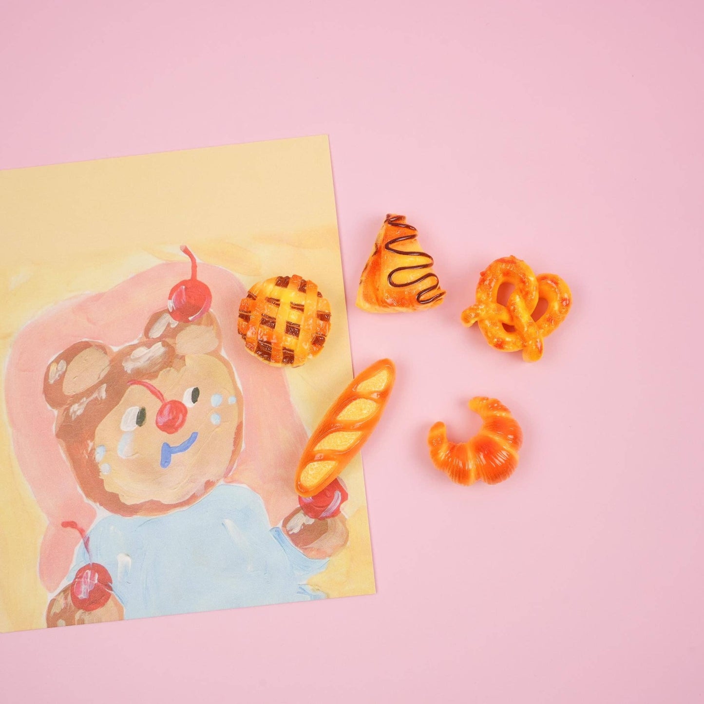 Bakery Treats Fridge Magnet Set