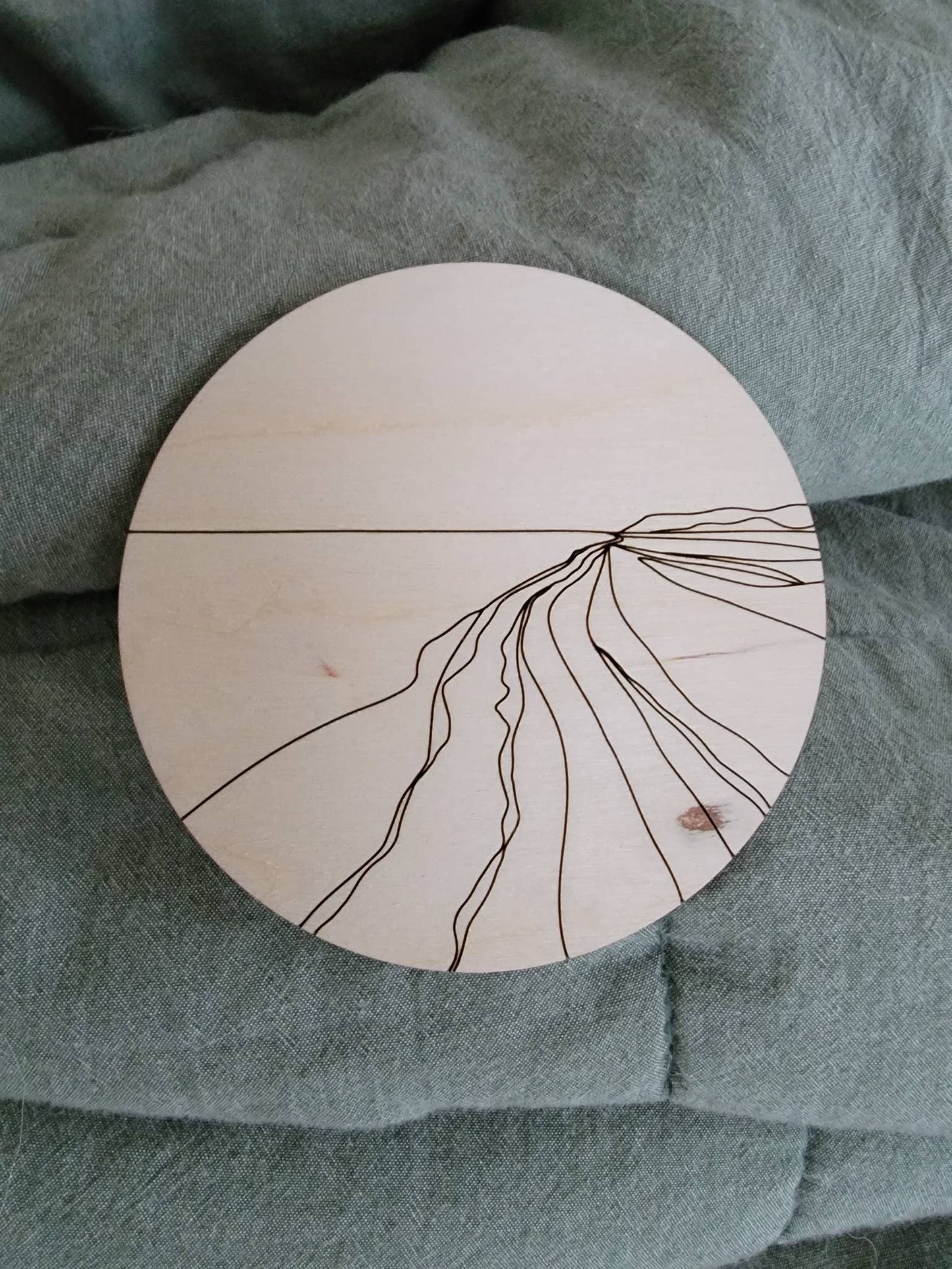 Coasters Wooden Engraved