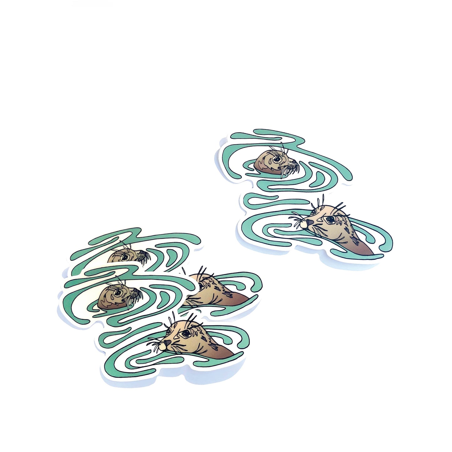 Harbour Seals Sticker