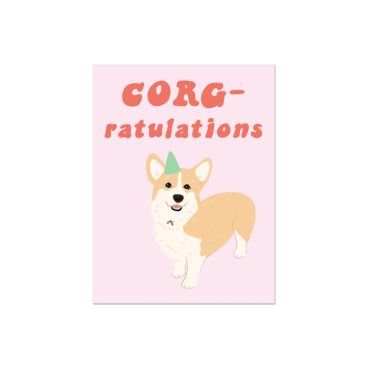 Corg-ratulations | Congrats Card