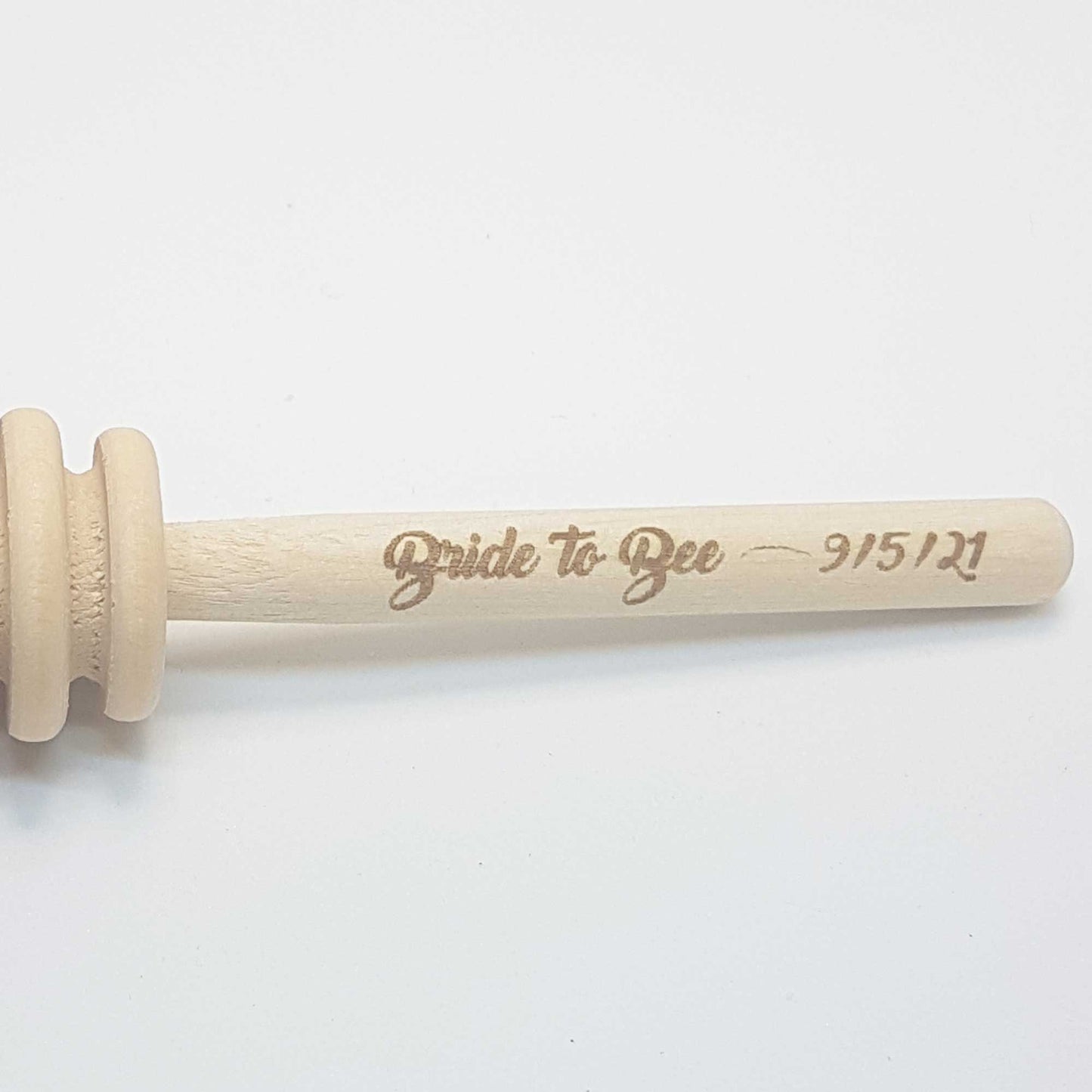 Custom Engraved Wooden Honey Dipper