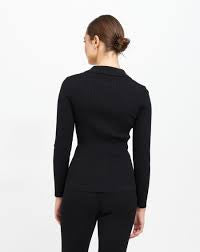 Brunette the Label - Christy Rib Knit Button Up