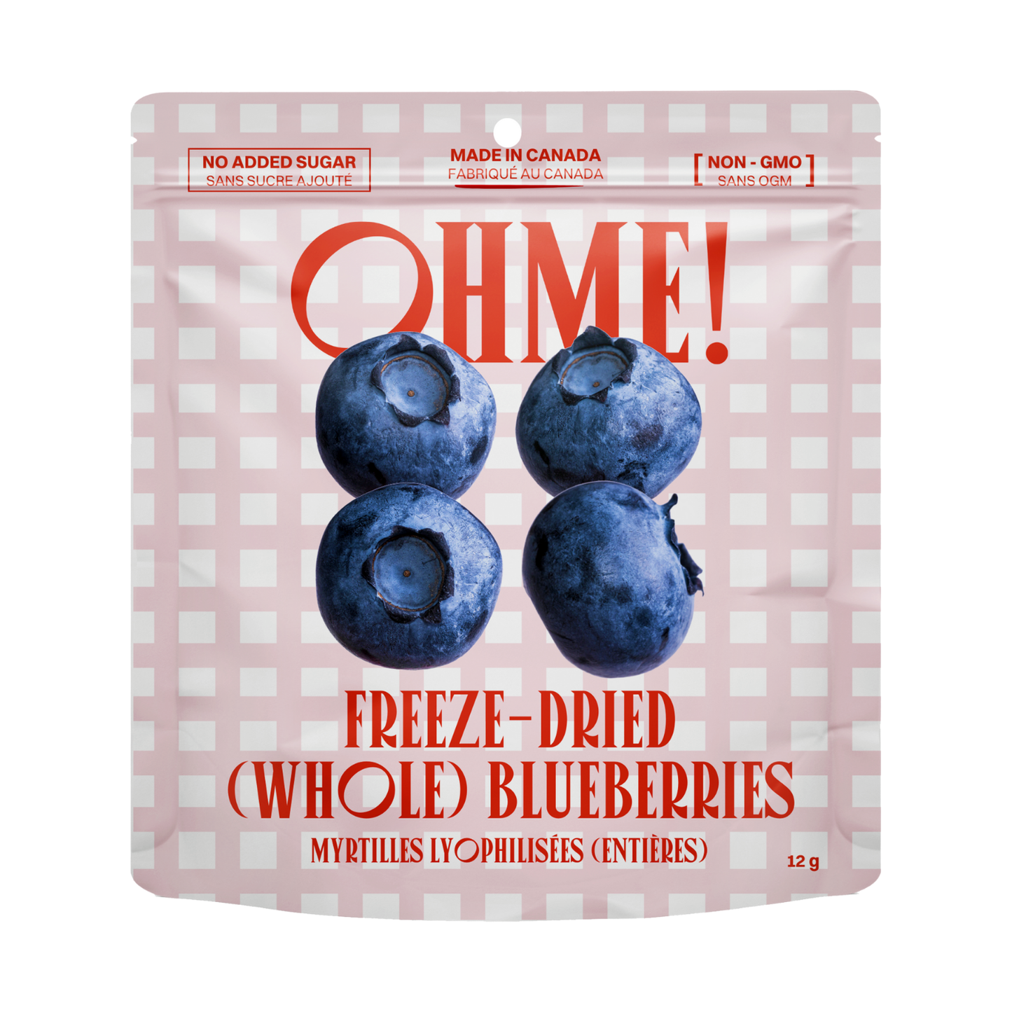 Freeze-Dried Blueberries (Whole) (Snack Size)
