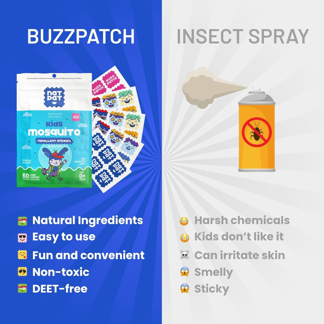 Mosquito repellent - buzz patch Nat pat