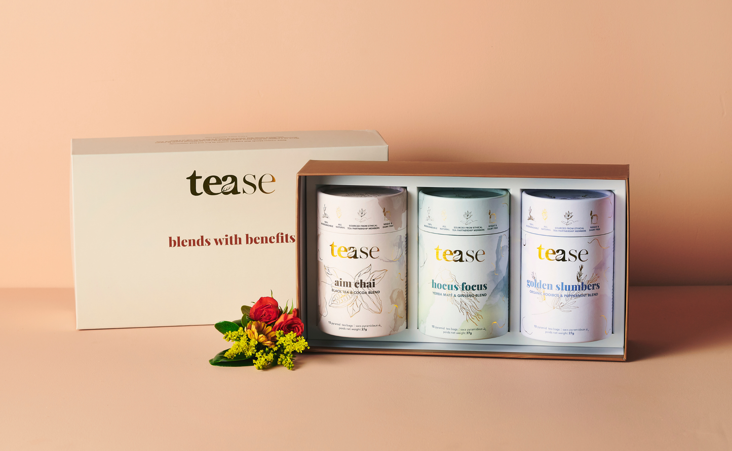 In The Flow Dandelion + Hibiscus Superfood Tea Blend