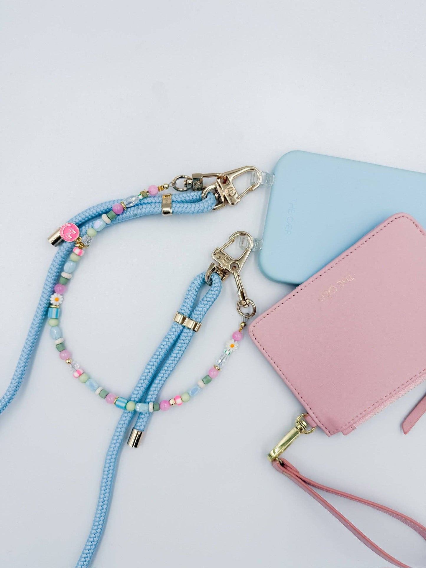The Caep Blush Pink Snap/Wrist Wallet