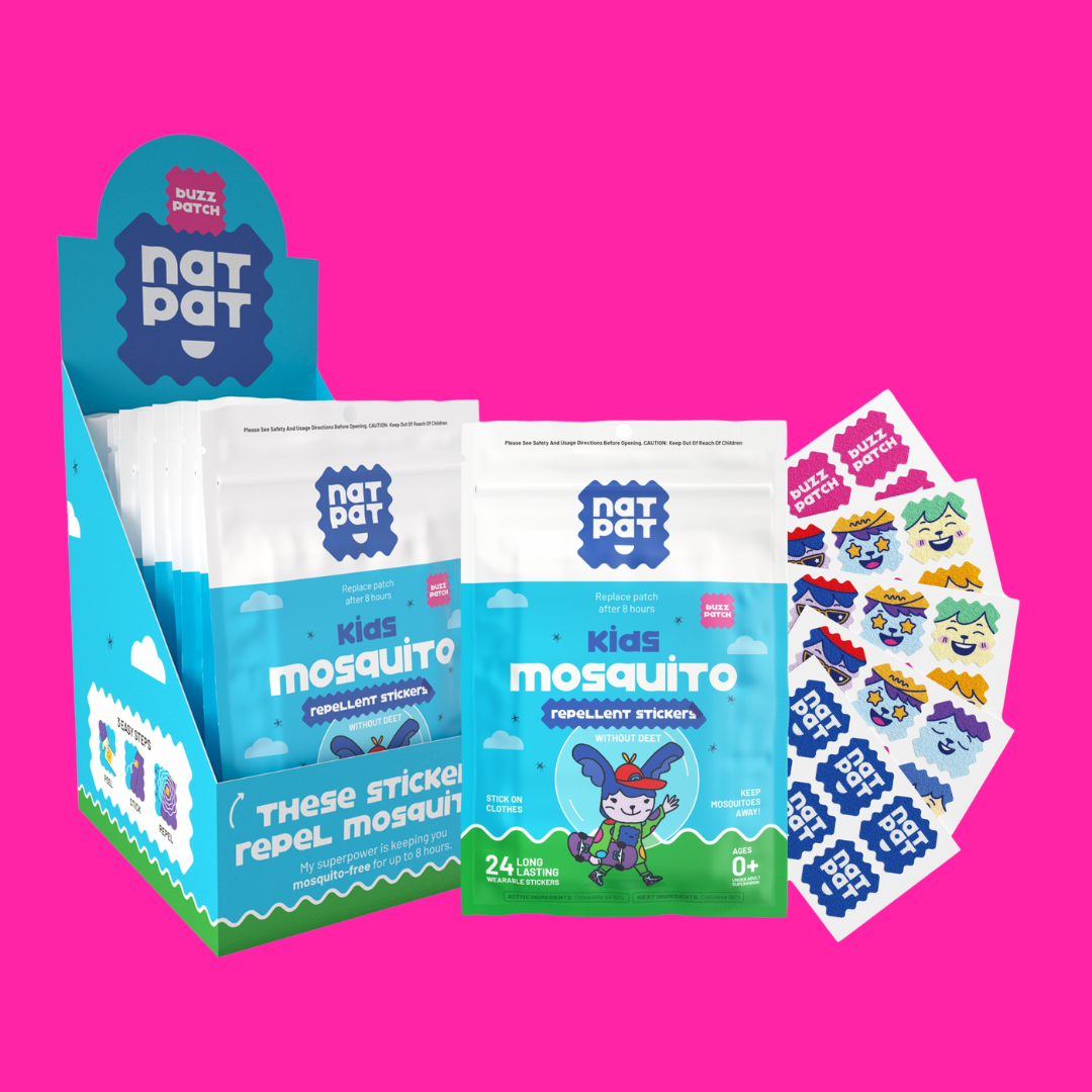 Mosquito repellent - buzz patch Nat pat