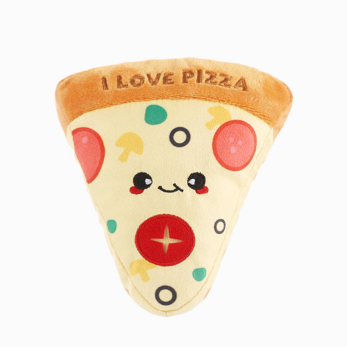 HugSmart Pet - Food Party | Pizza - Dog Plush Toy