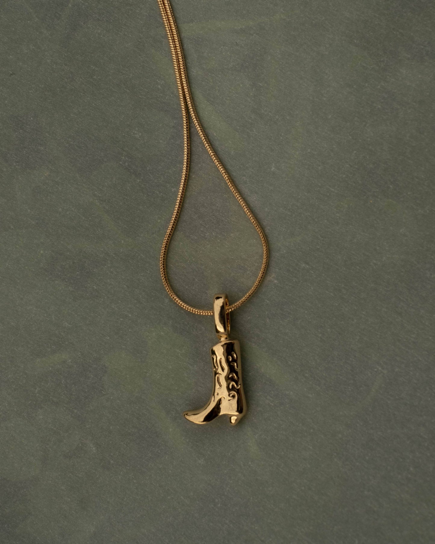 Gold Cowgirl Necklace