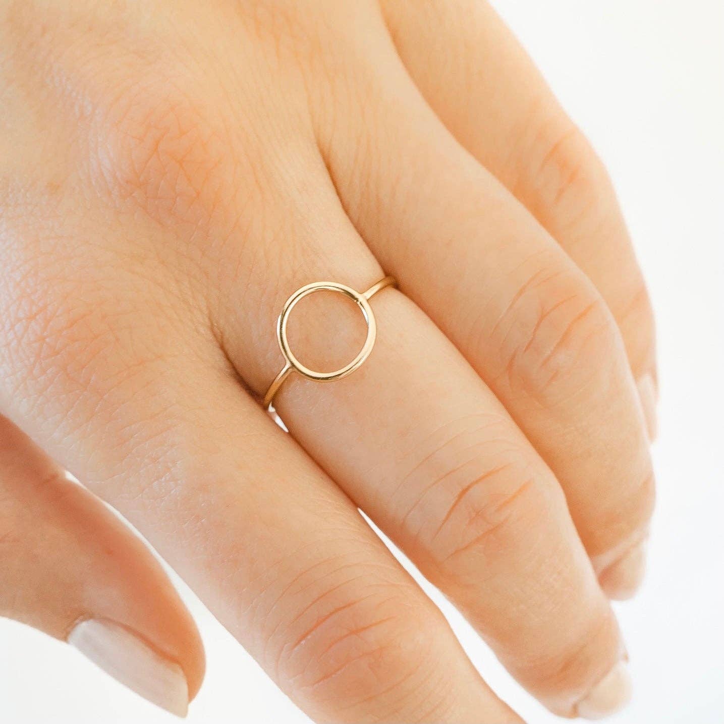 Sun Ring Petite Gold