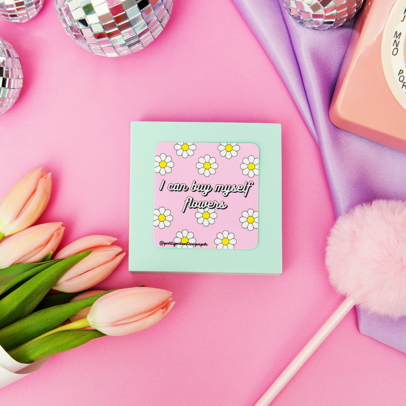 Buy Myself Flowers Sticker | Last Chance
