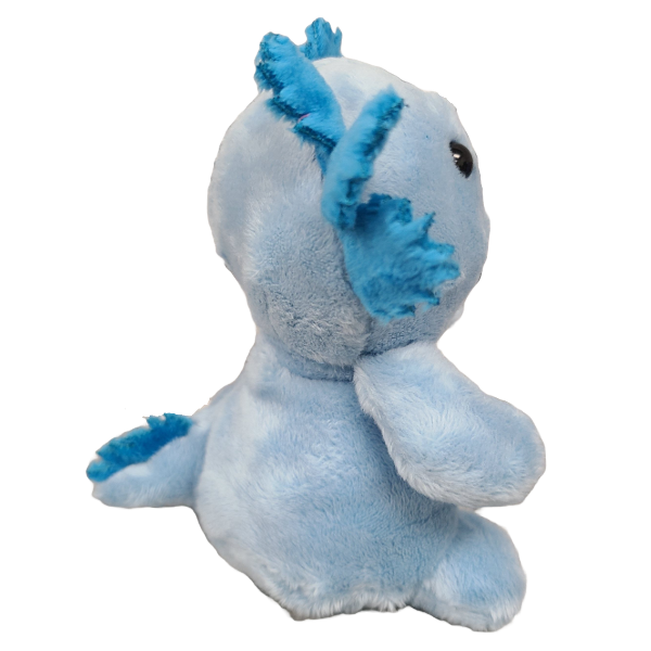 Canned Blue Axolotl Stuffed Animal Plush w/Jokes Unique Gift