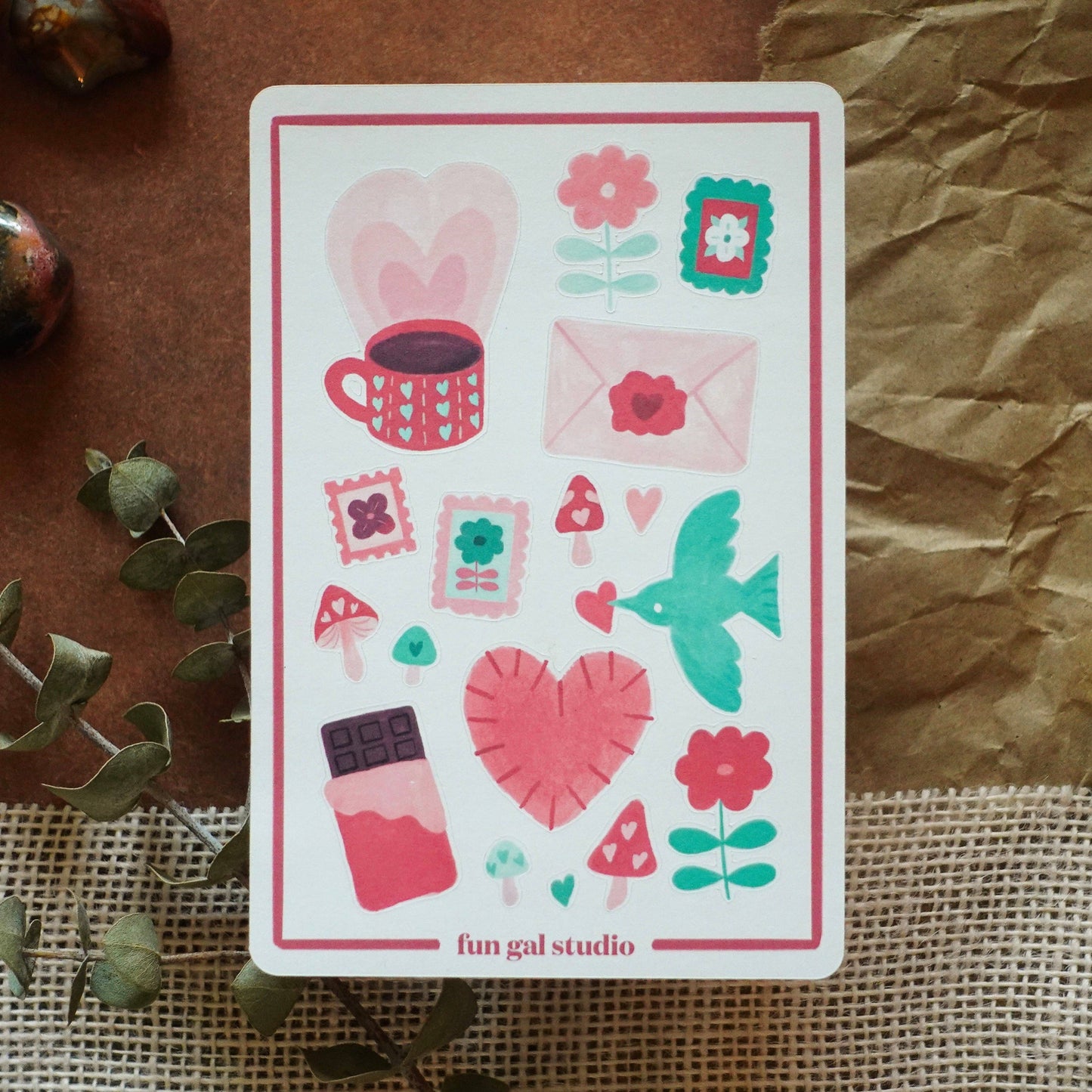 Love is in the Air - Sticker Sheet
