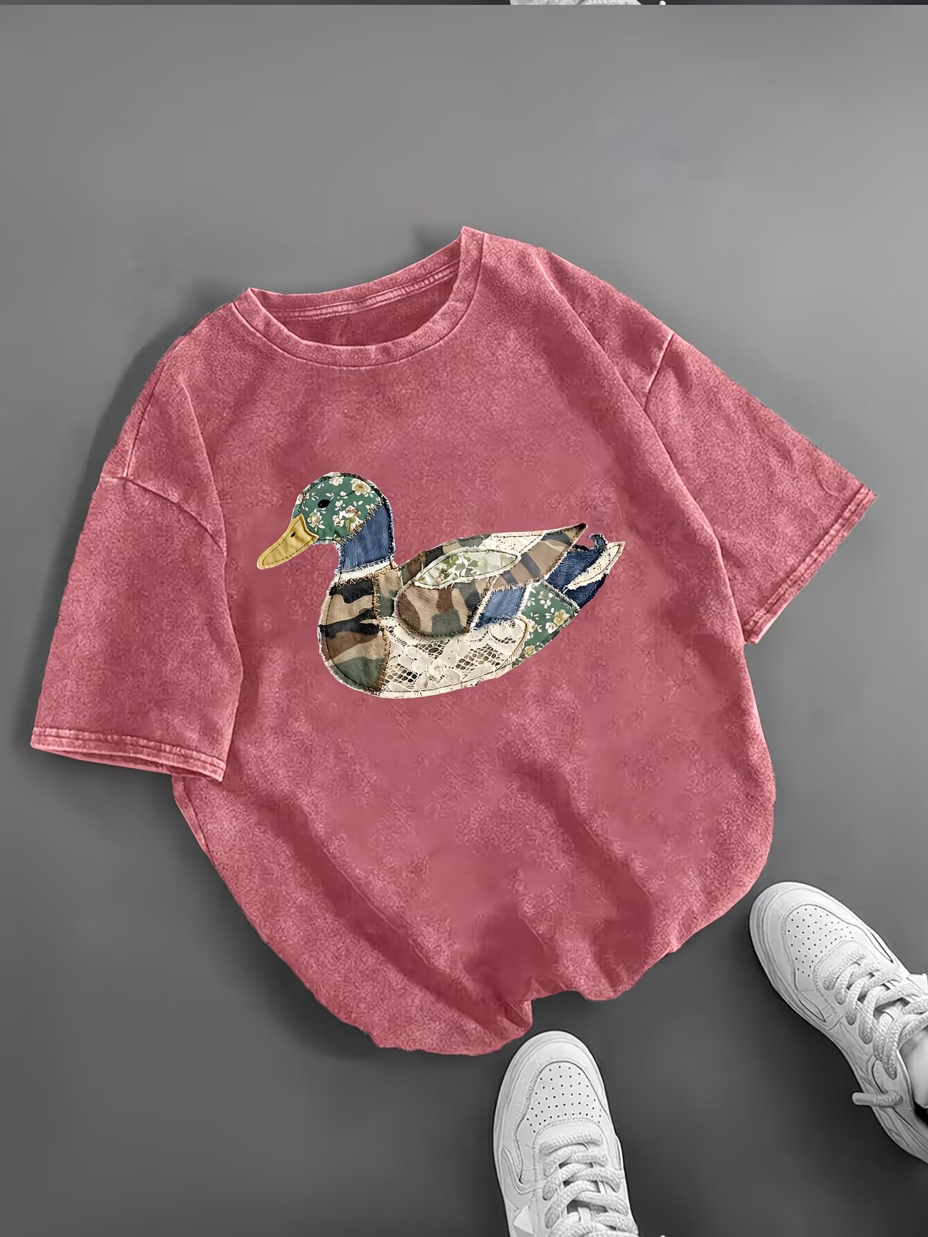 Patchwork Duck Tee