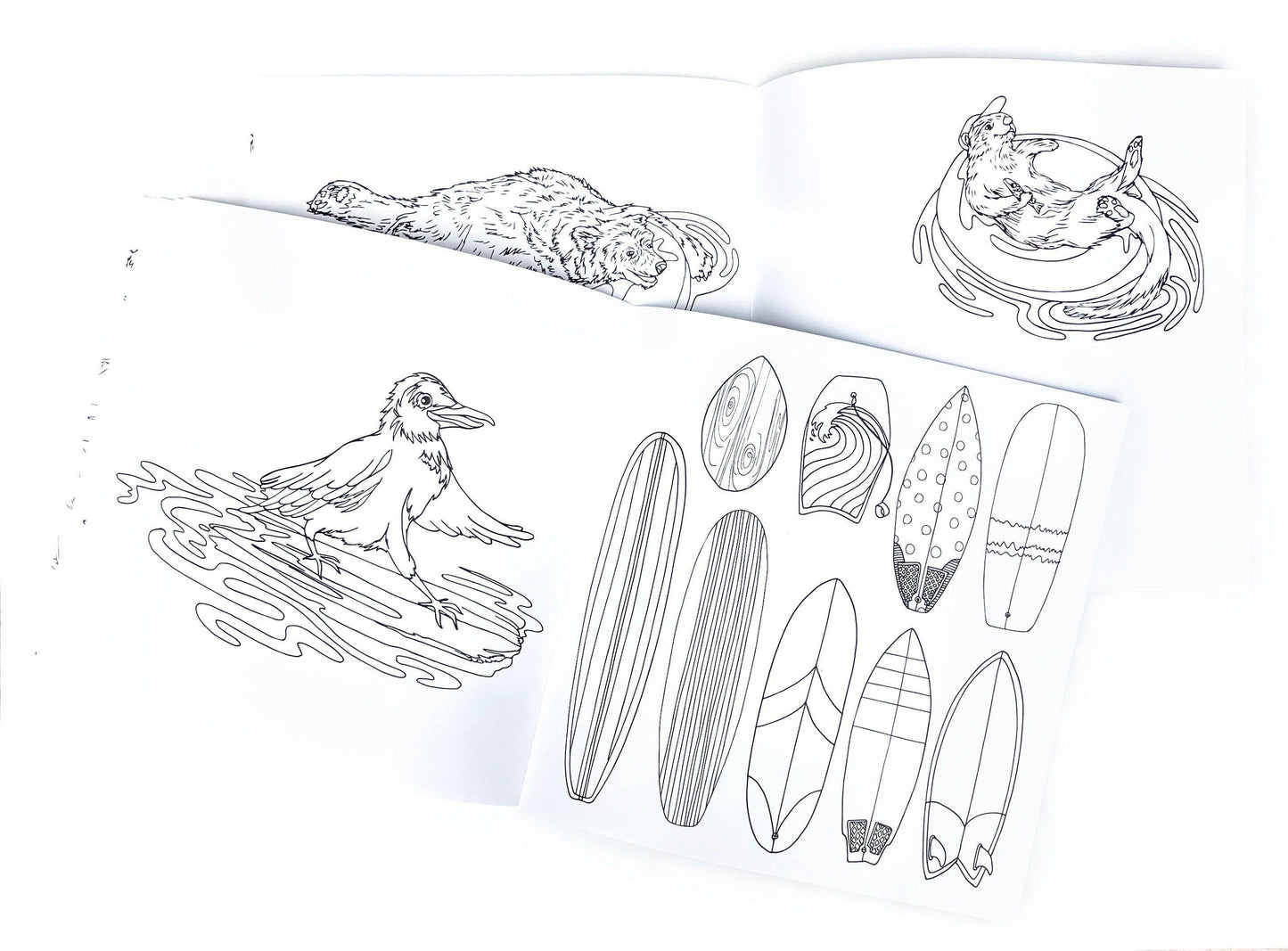 Wild Life Camp Colouring Book