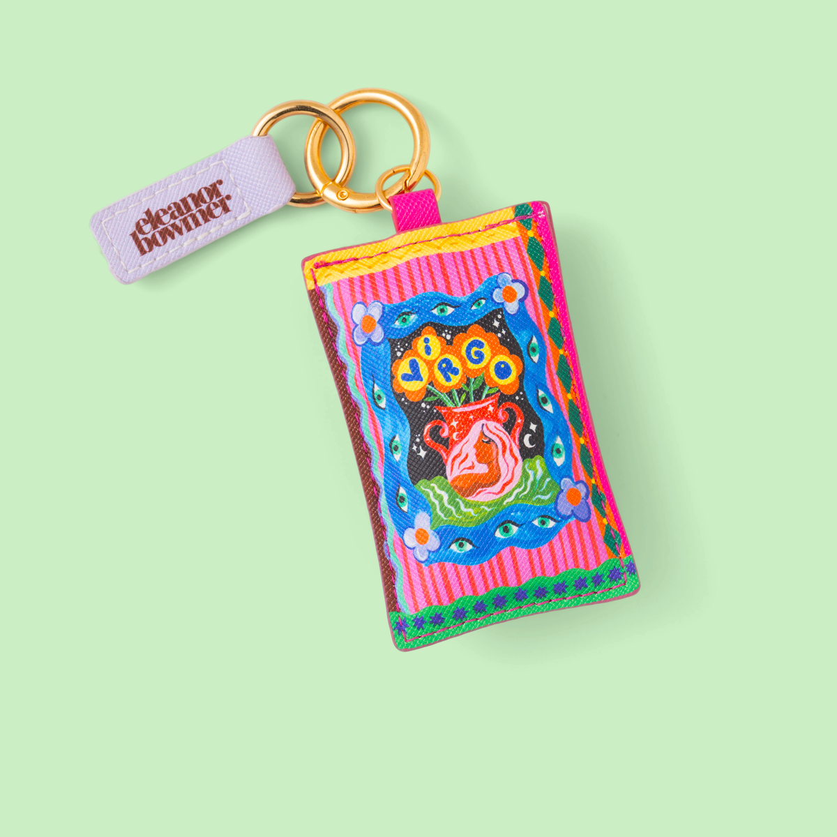 Virgo Zodiac Keyring