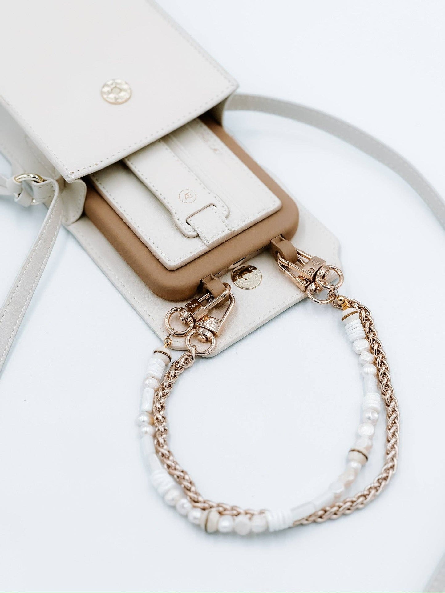 Off White Hoop Phone Wallet