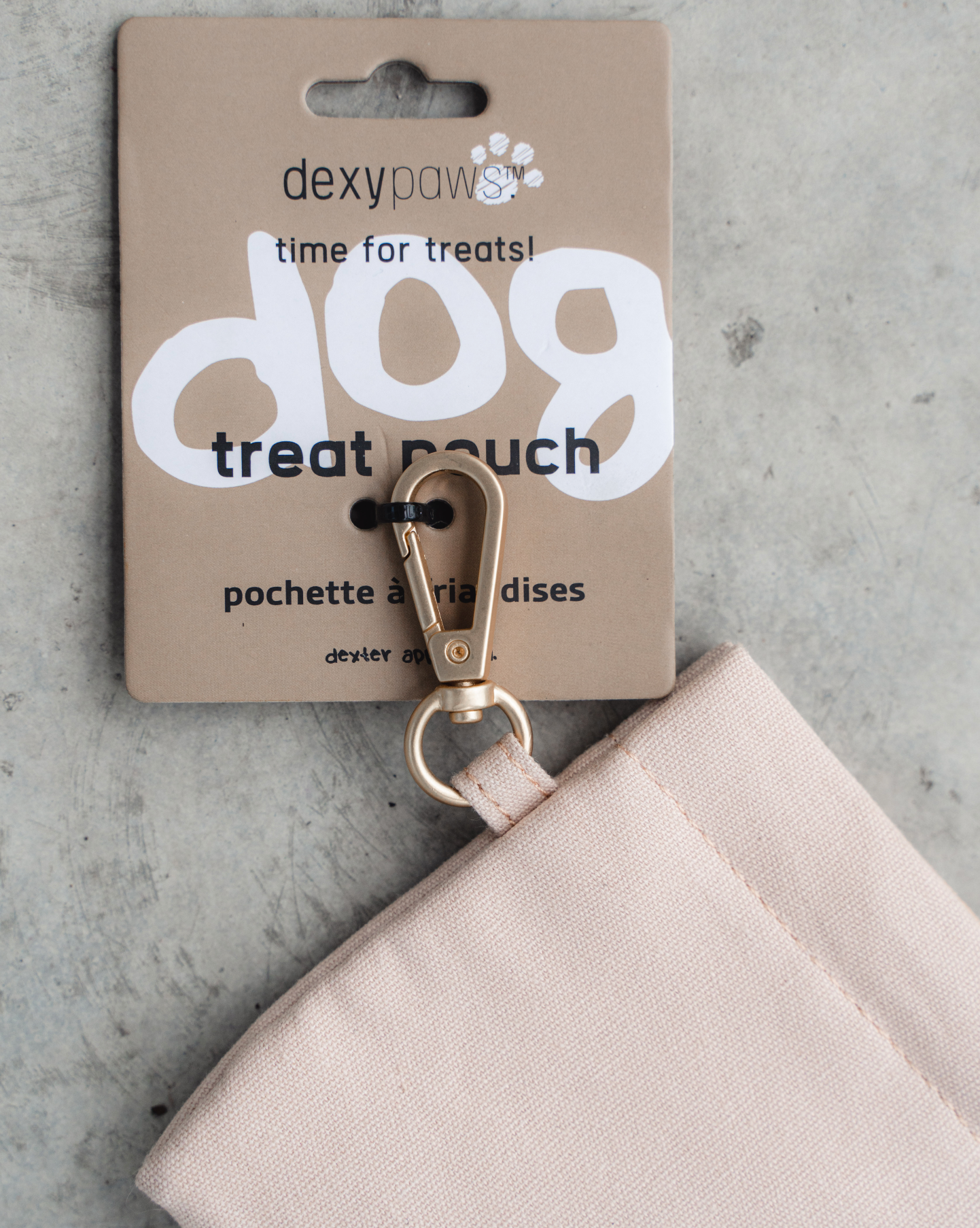 Treat Pouch in Nude