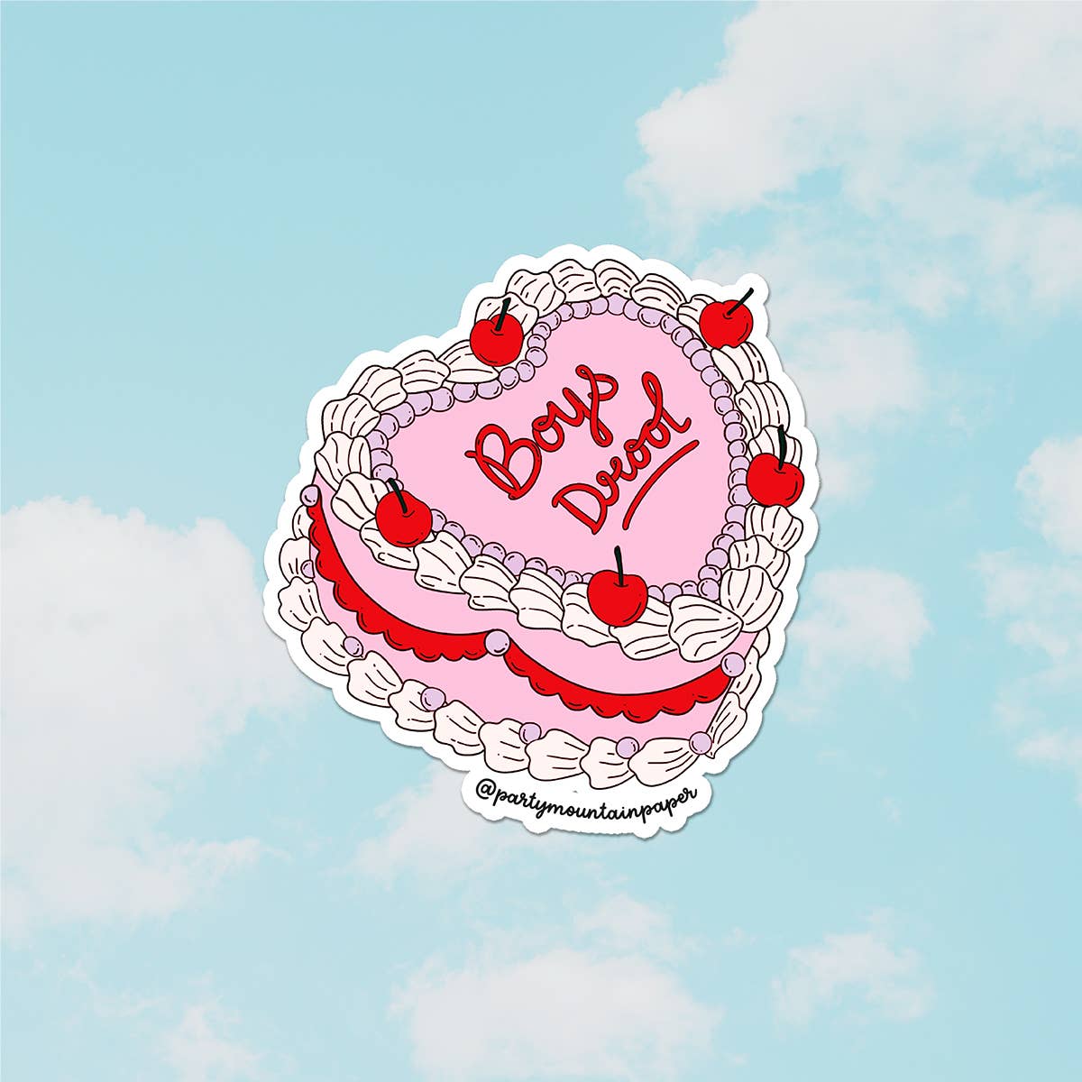 Boys Drool Sticker | Last Chance