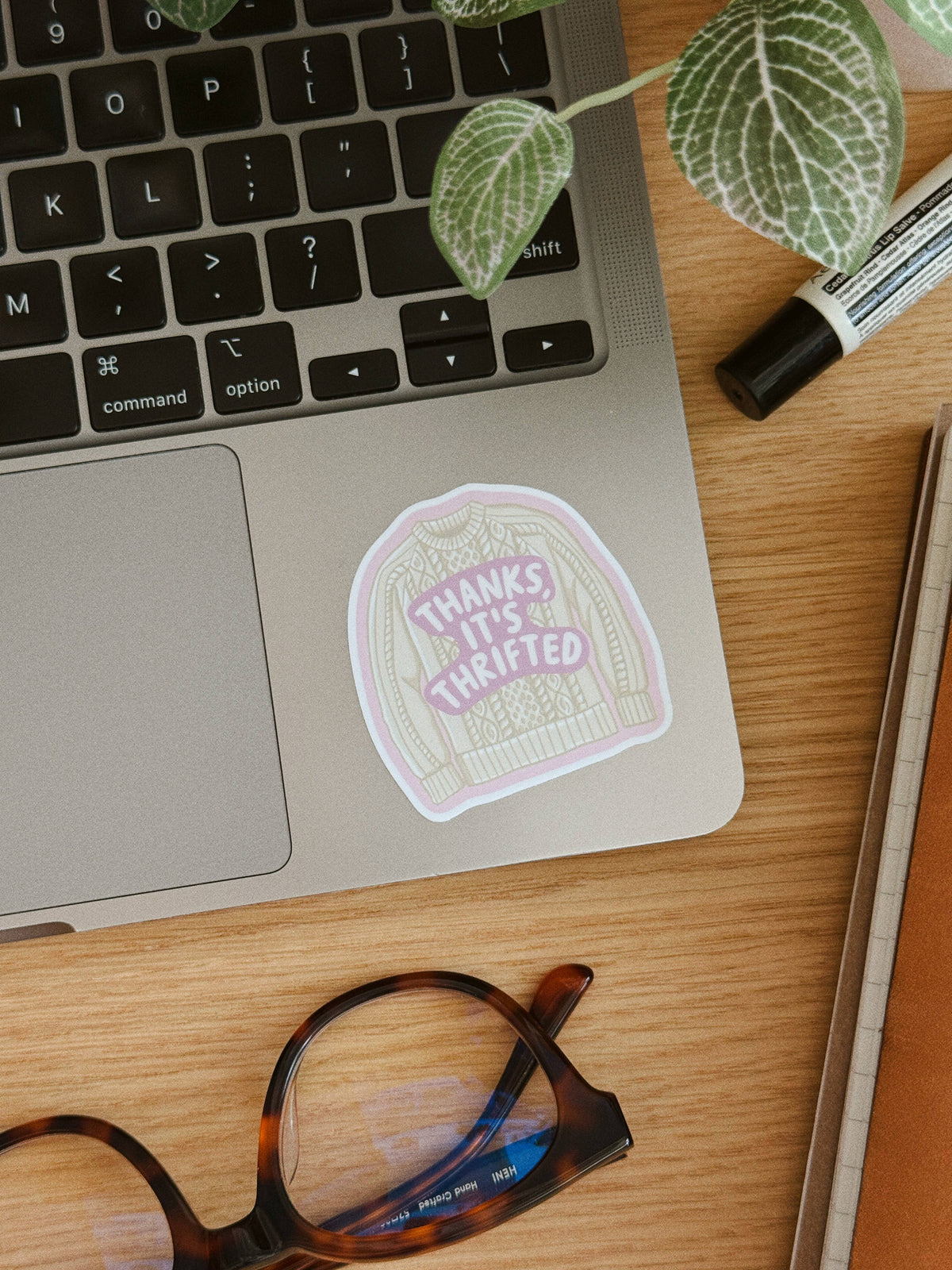 It's Thrifted - Vinyl Cozy Sweater Sticker