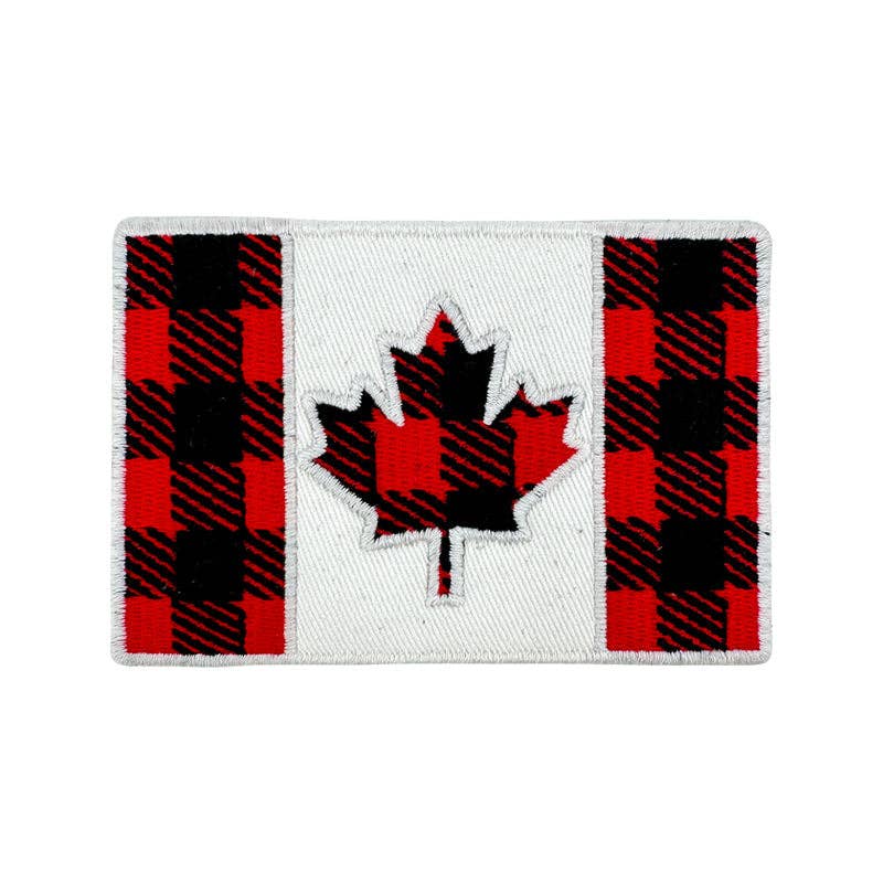 Canada iron-on embroidery patch