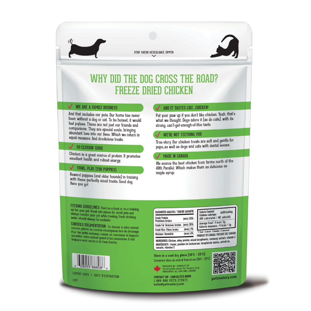 Chicken Freeze-Dried Pet Treats: Protein & Nutrient Rich