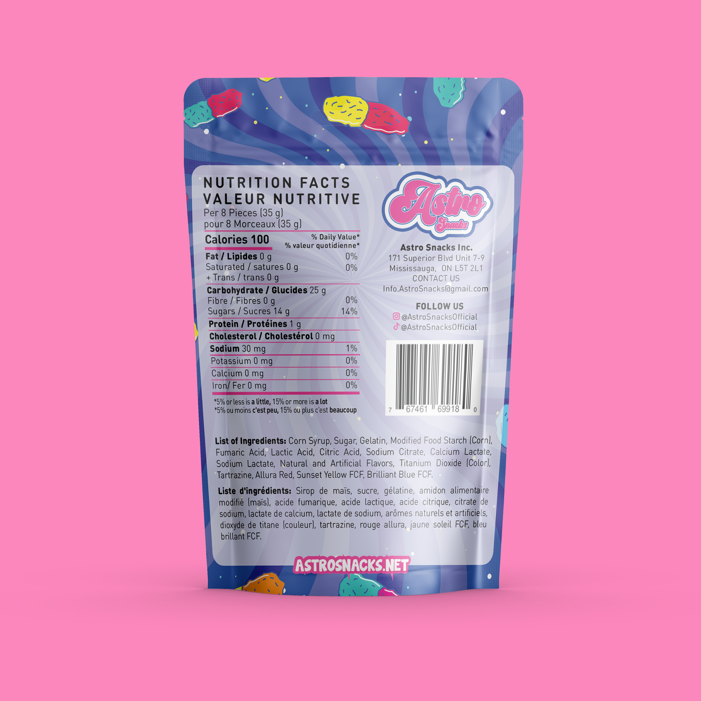 Freeze Dried Sour Gummy Worms