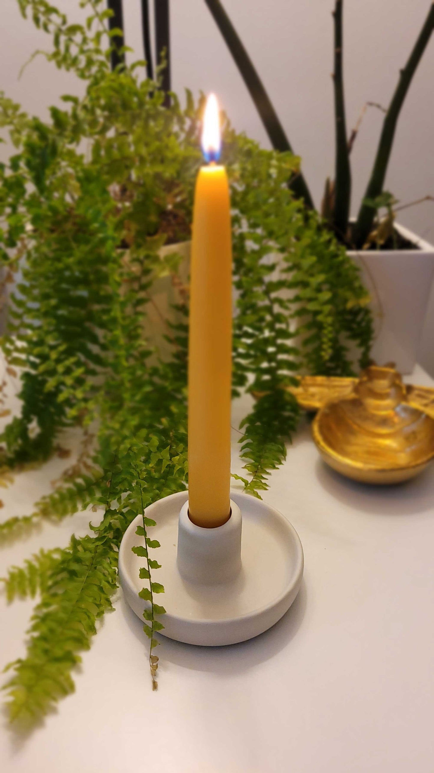 Nordic - Hygge style Ceramic Candlestick Holder