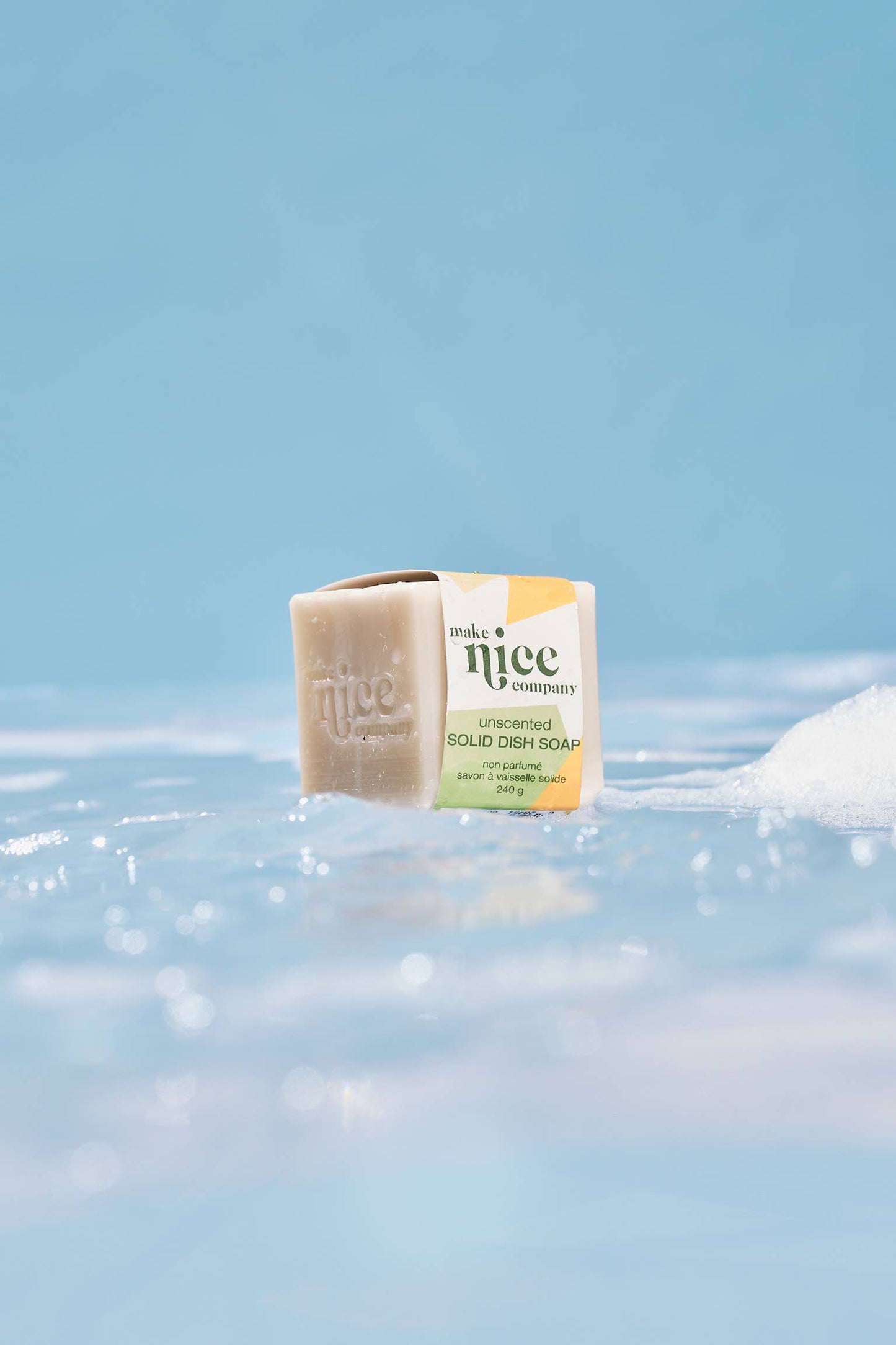 Make Nice- Unscented Solid Dish Soap