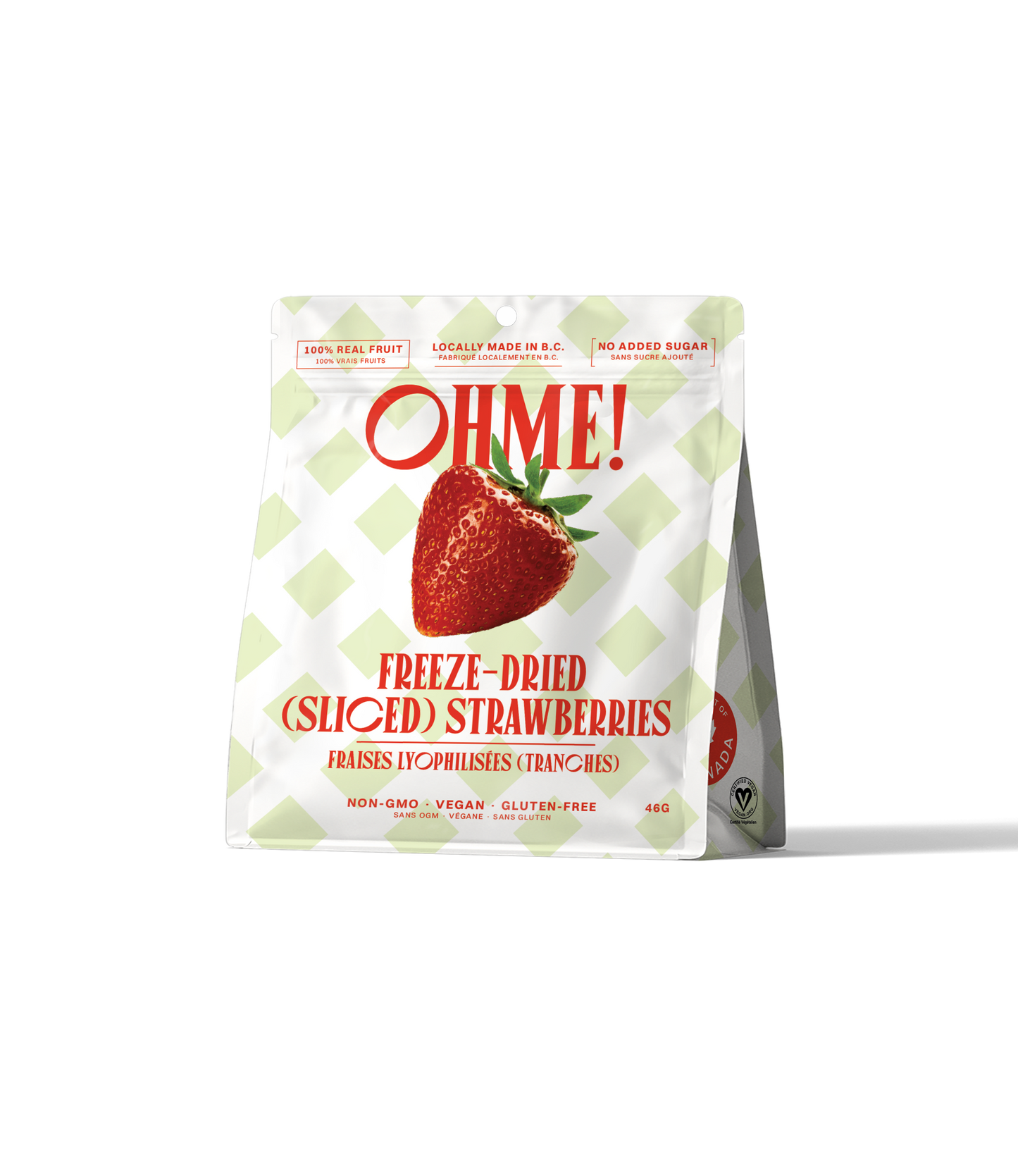 OHME! Freeze-Dried Strawberries (Sliced)