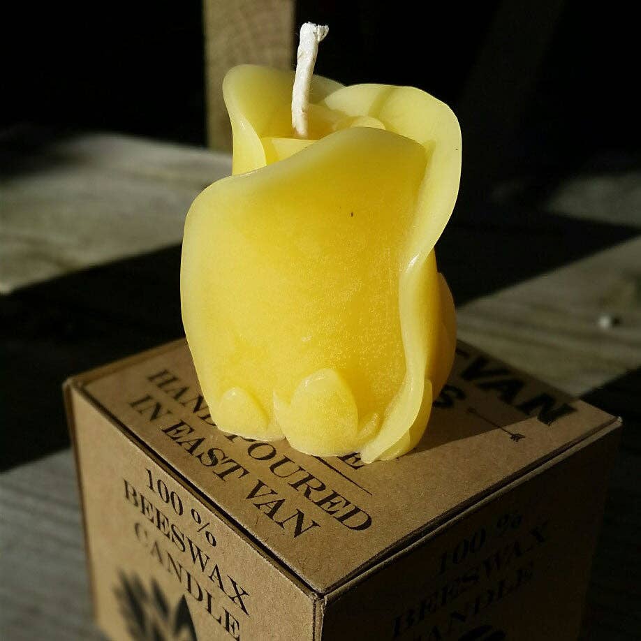 East Van Rose Bud - 100% Beeswax Candle