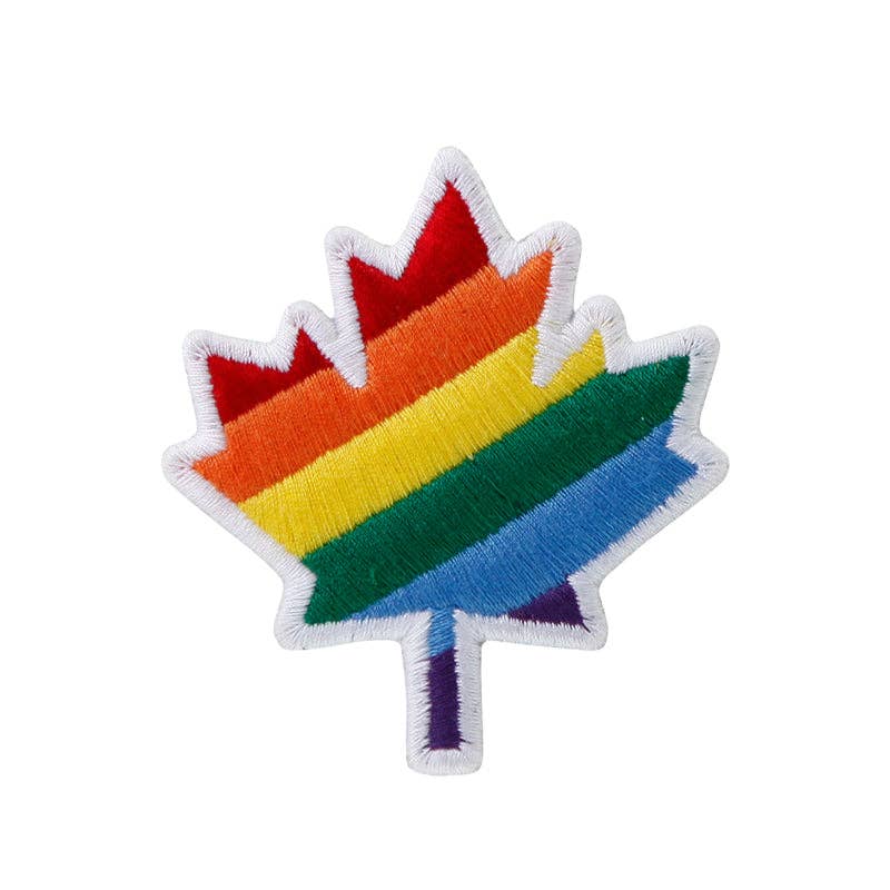 Canada iron-on embroidery patch
