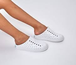 Native shoes - Jefferson Clog Sugarlite Shell white/shell white