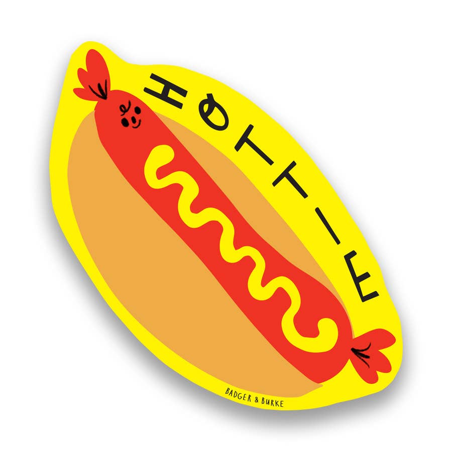 Hottie Sticker