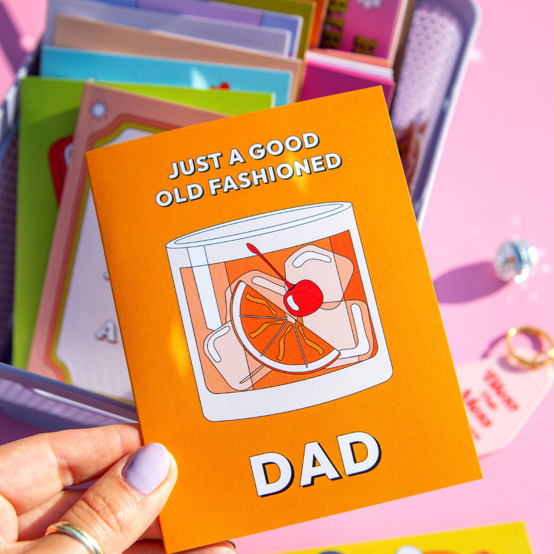 Old Fashioned Dad | Father's Day Card