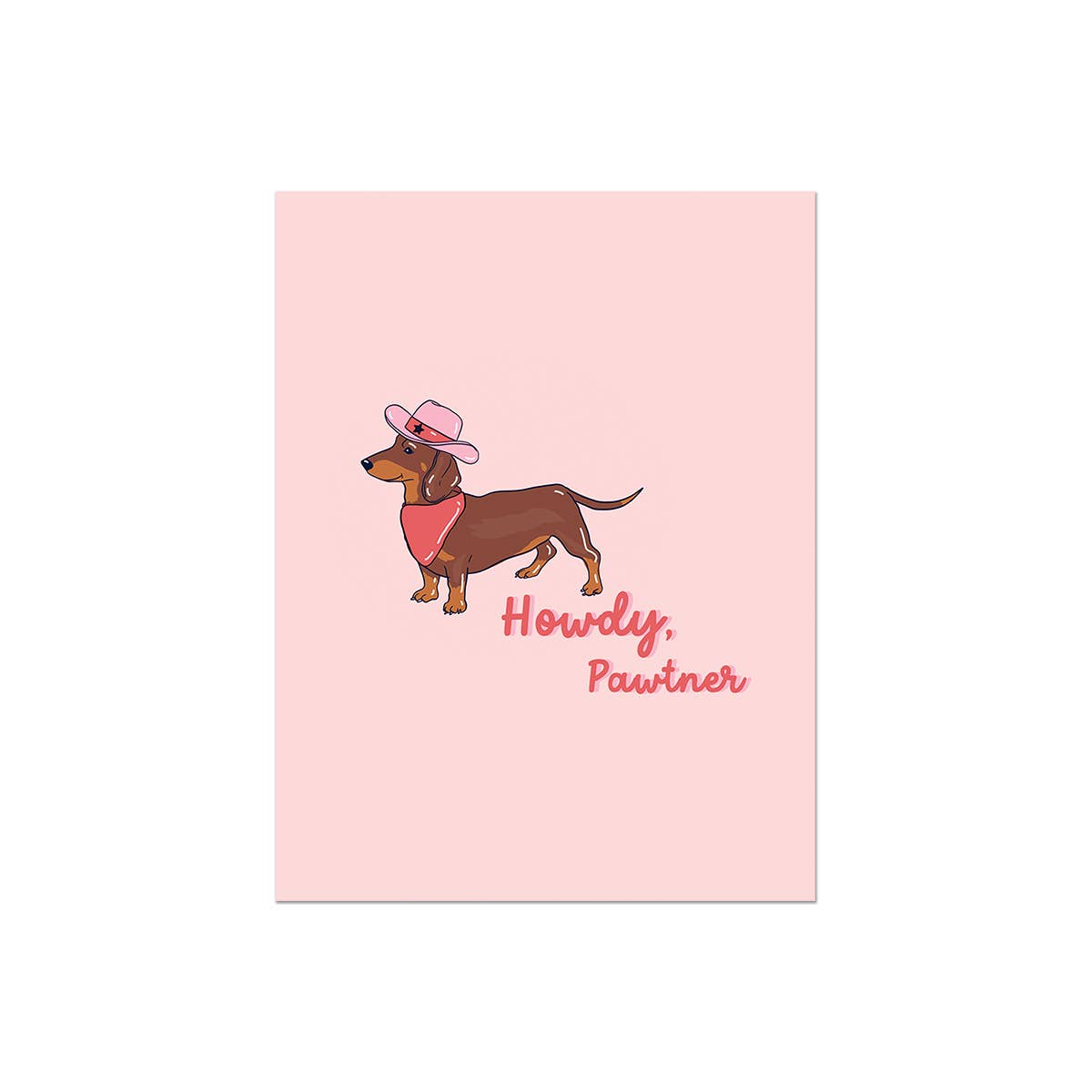 Howdy Pawtner | Everyday Card
