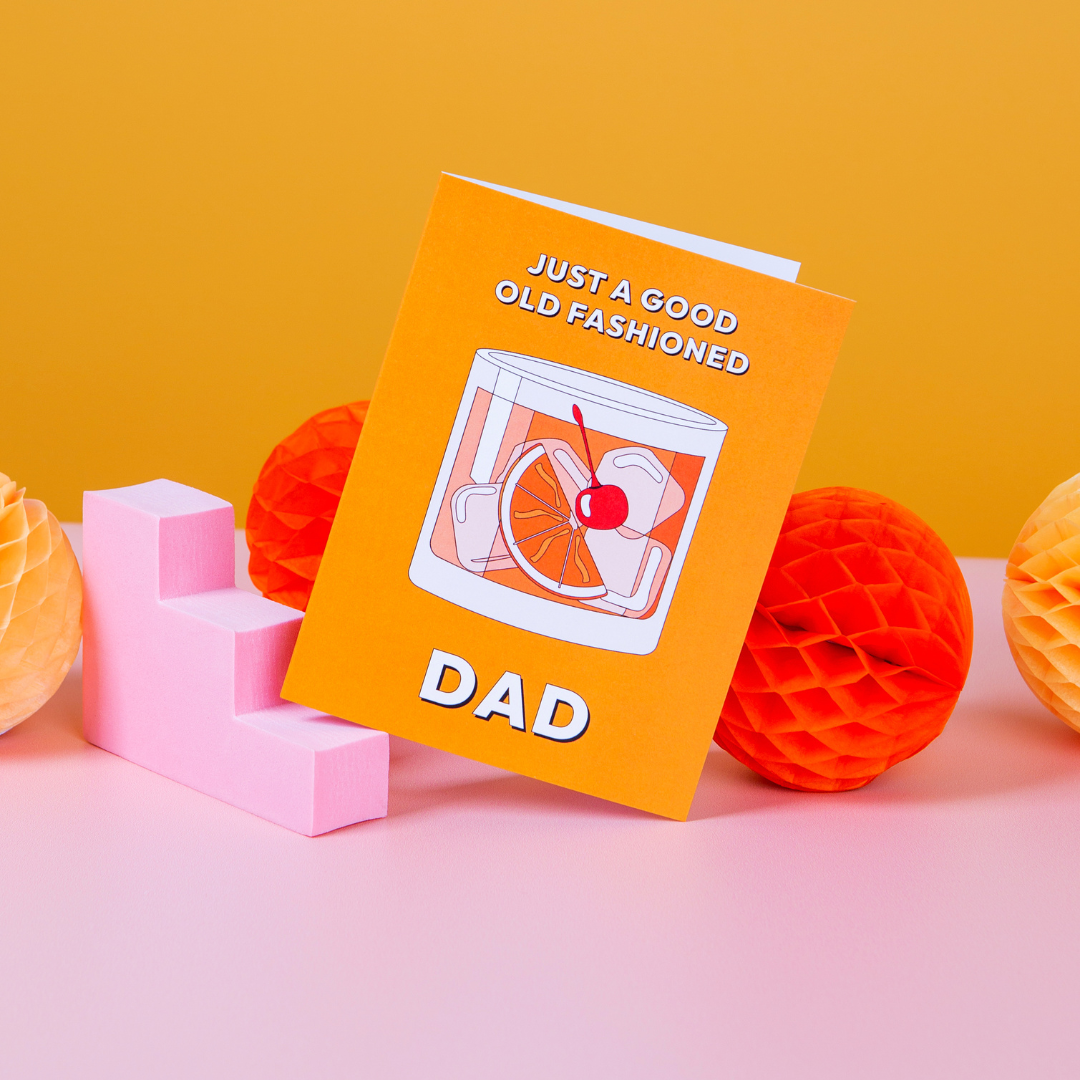 Old Fashioned Dad | Father's Day Card