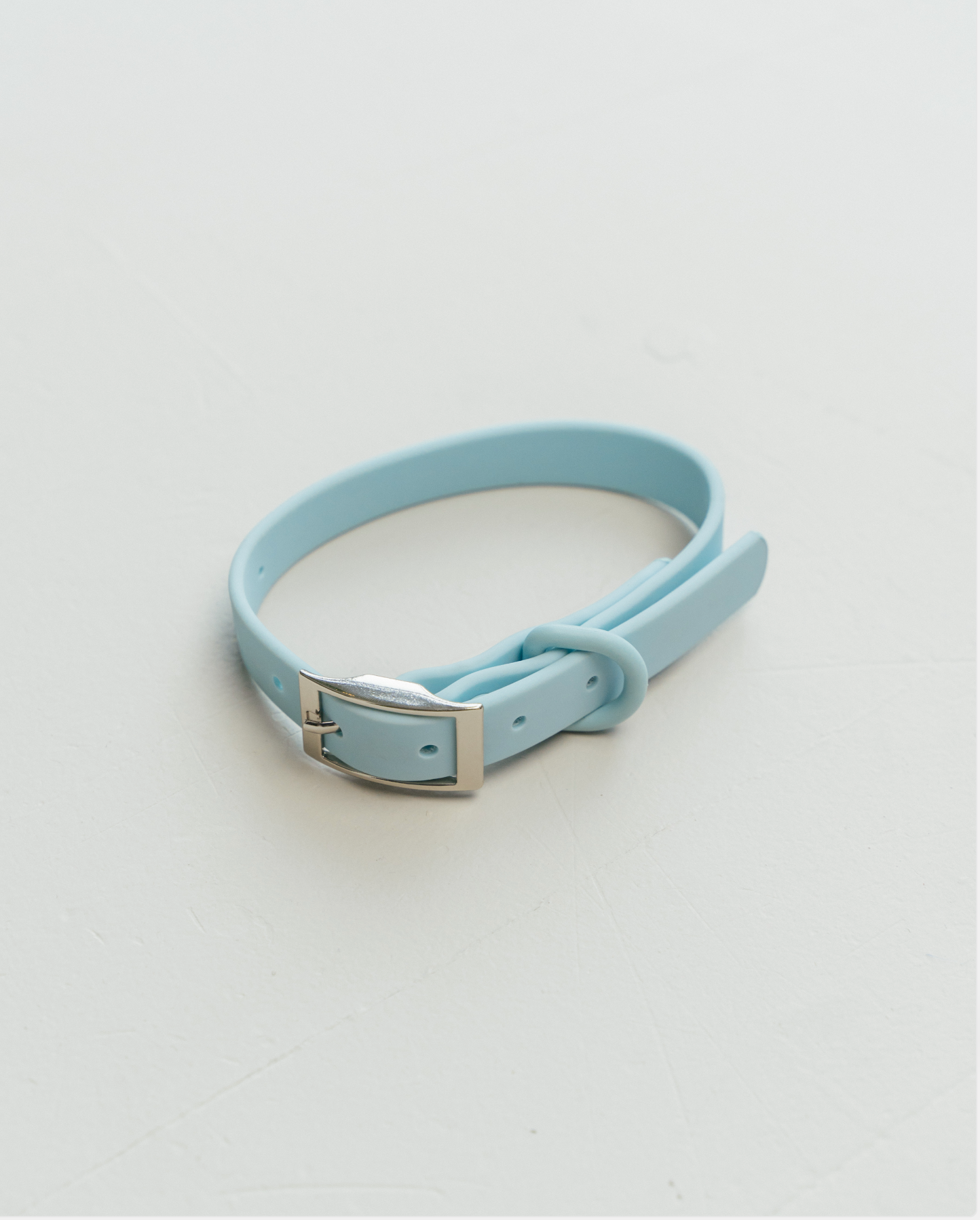 Waterproof Dog Collar in Sky Blue